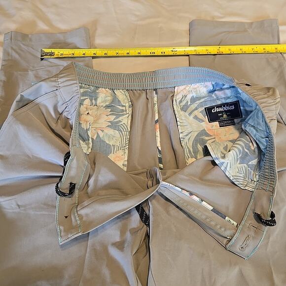 Chubbies Everywear Pants Men's XXL 2XL 38x30 Gray Performance Stretch - Picture 5 of 10